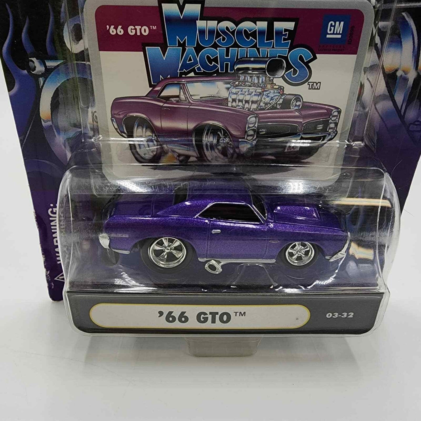 Muscle Machines Purple '66 GTO - Vintage 2003