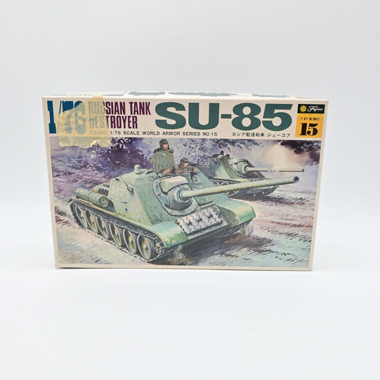 Fujimi 1/76 Scale Russian Tank Destroyer SU-85 Model Kit New Open Box