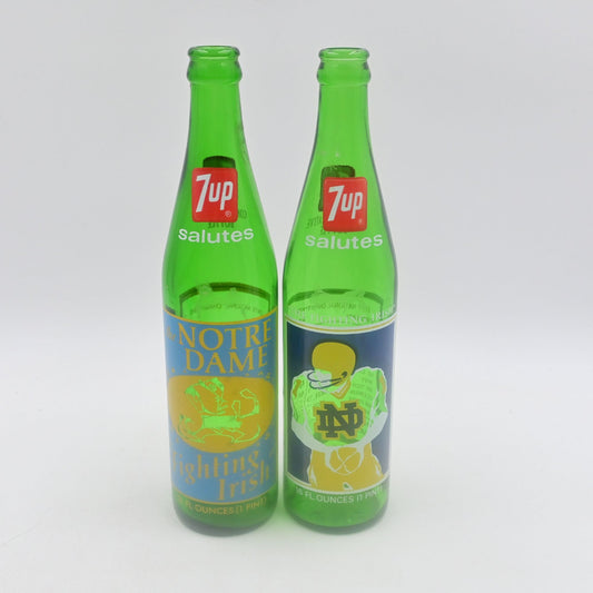 7 Up Salutes Notre Dame National Champions 1973 Bottle Bundle Of 2