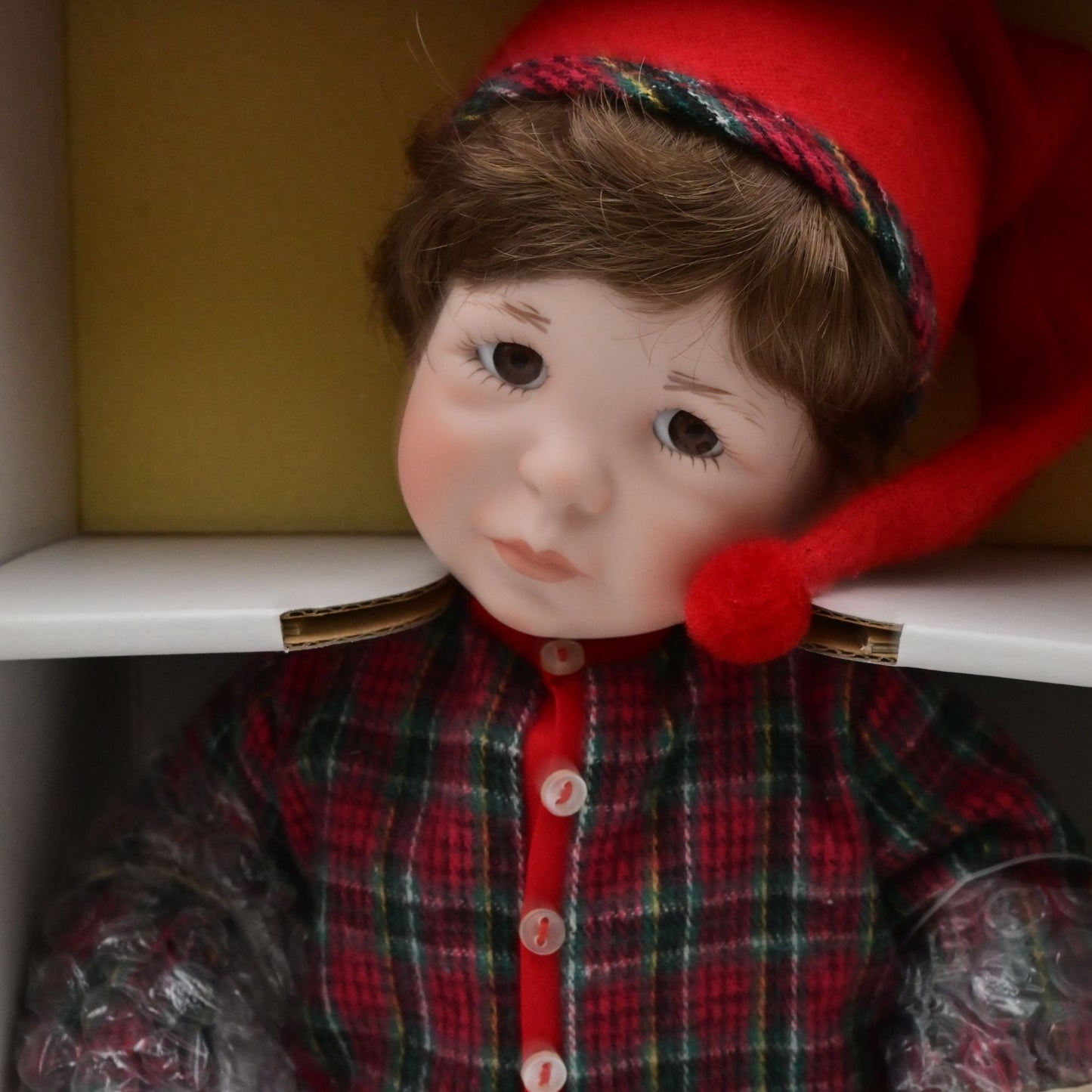 Ashton Drake Land of Nod Nathan Porcelain Doll 14" Child's Garden of Verses NIB