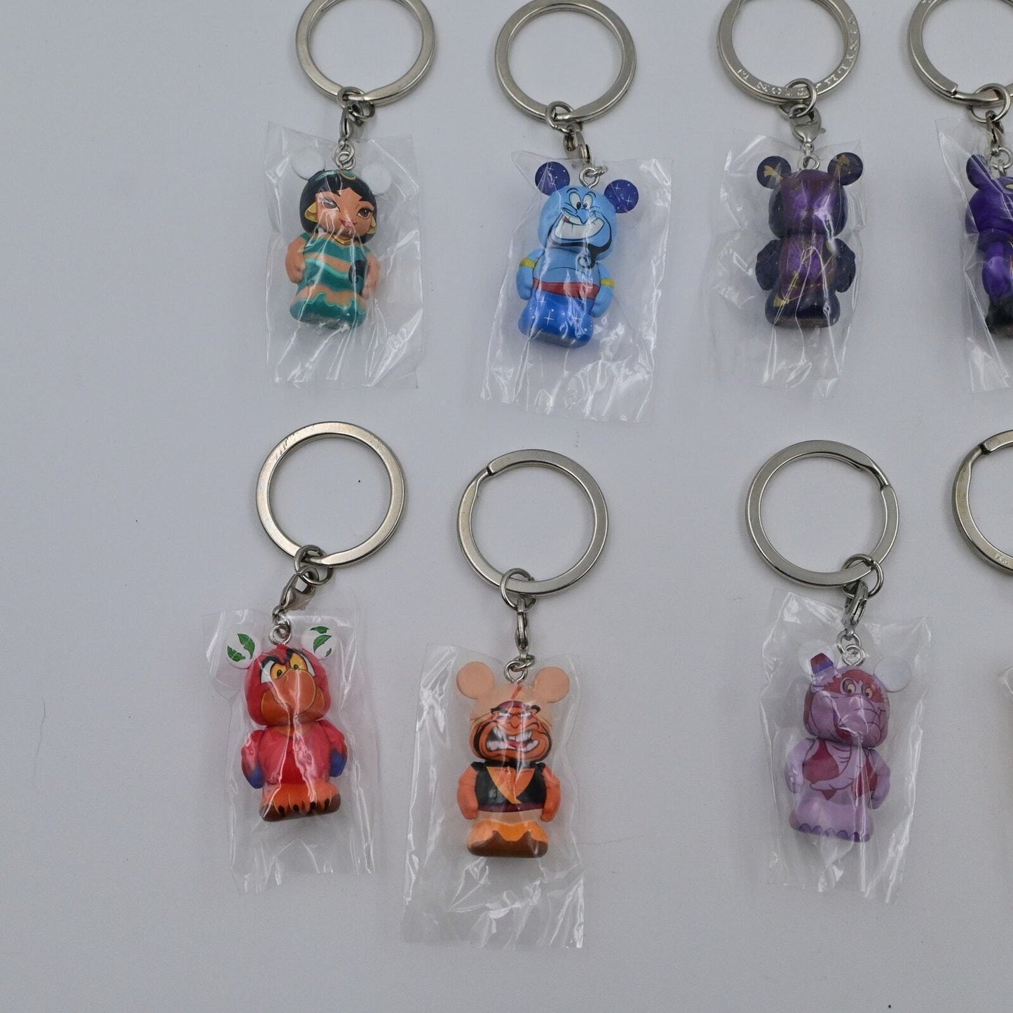 Disney Vinylmation Aladdin Keychain Complete Set Of 24