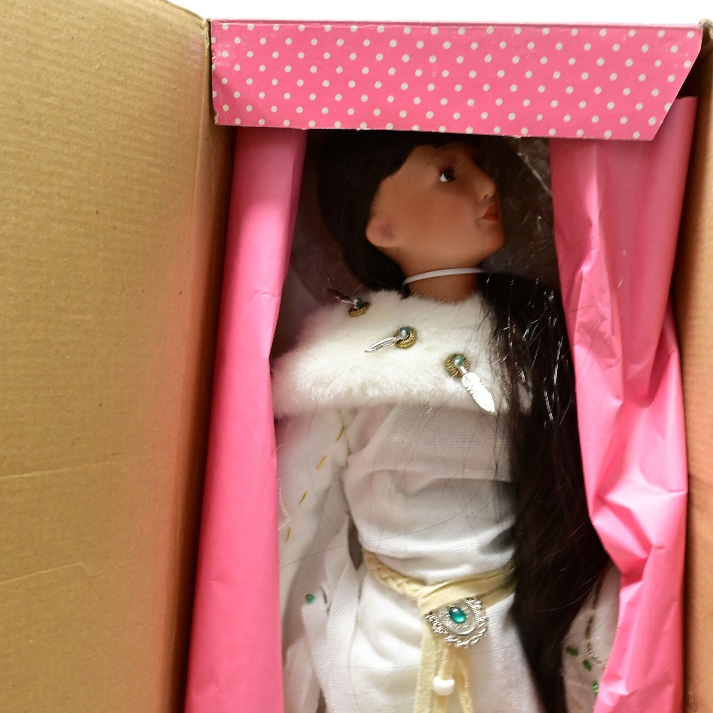 Paradise Galleries Rain Blossom Indigenous America Indian Doll