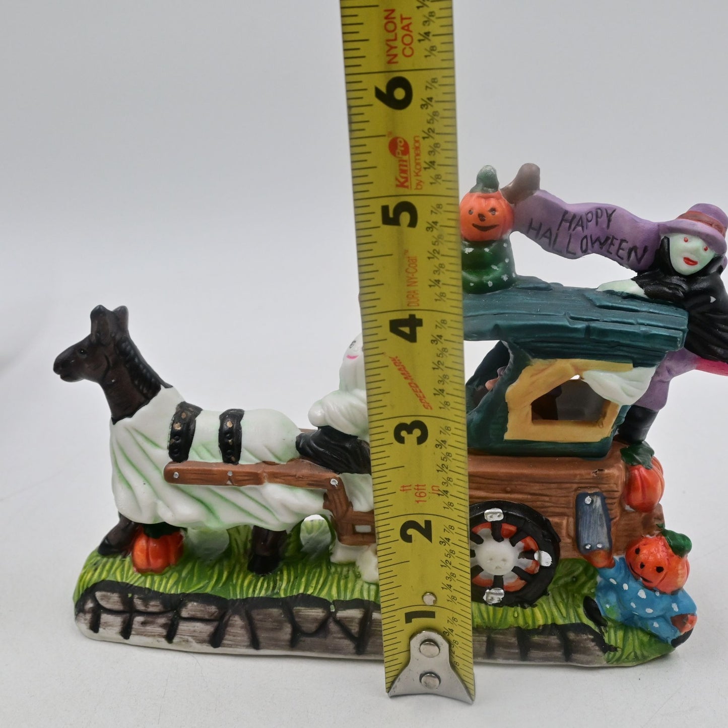Spooky Hollow Haunted Coach Halloween Village Accessory Vintage 1999