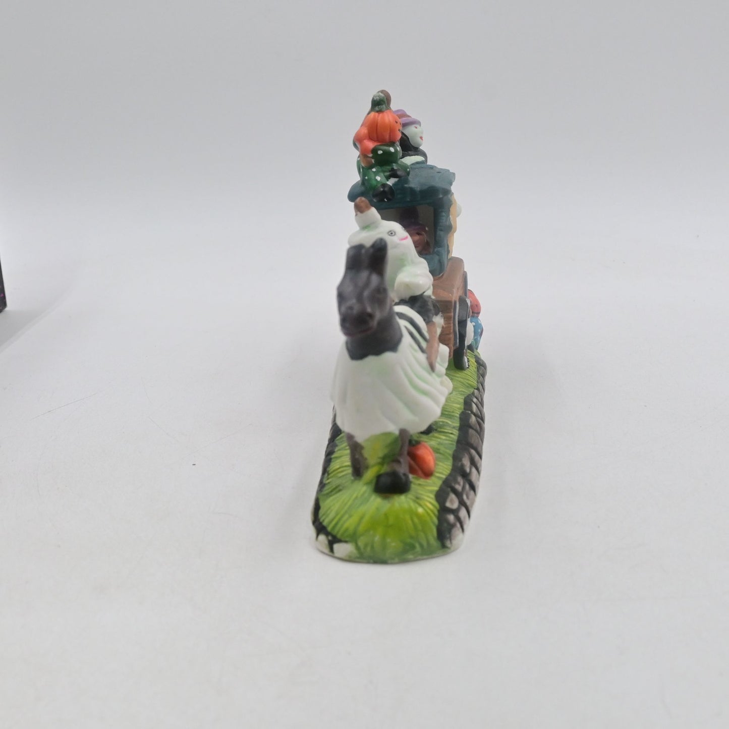 Spooky Hollow Haunted Coach Halloween Village Accessory Vintage 1999