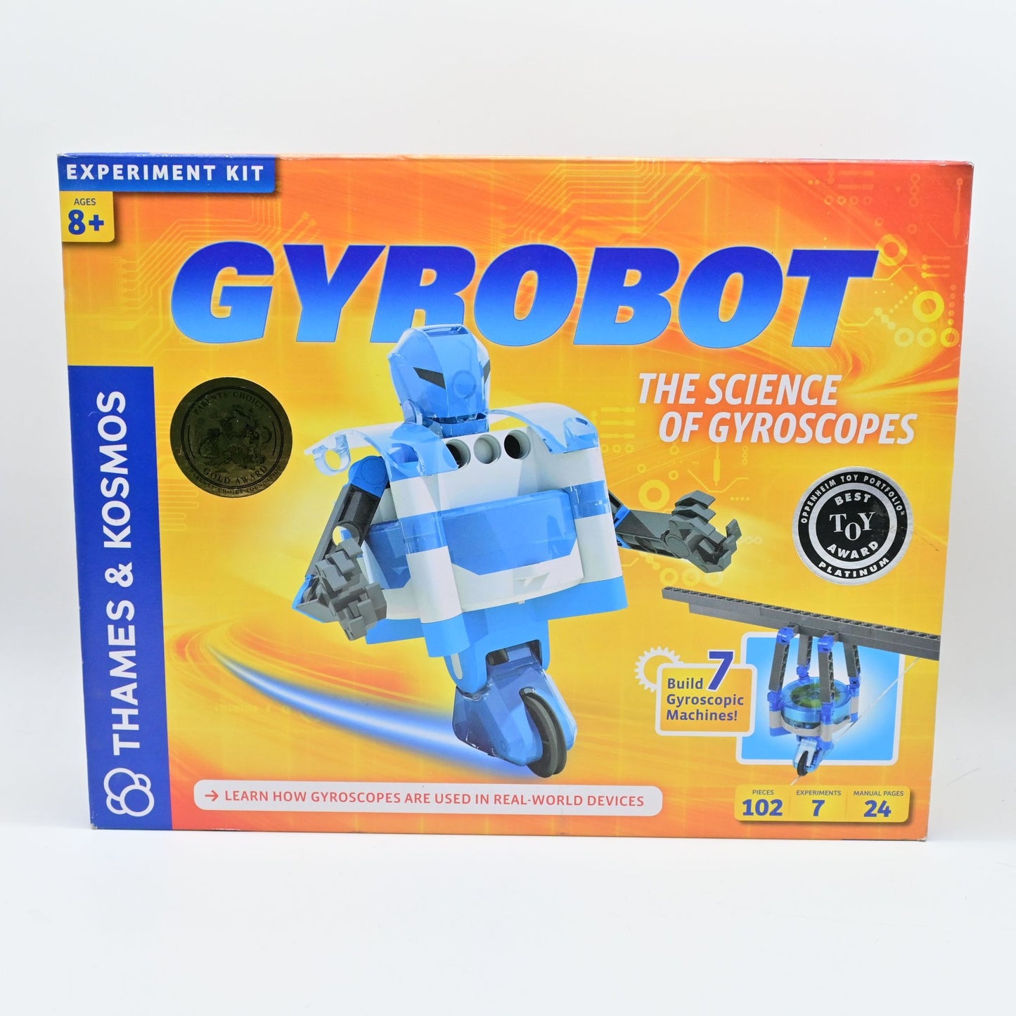 Thames & Kosmos Gyrobot Science Of Gyroscopes STEM Experiment Kit