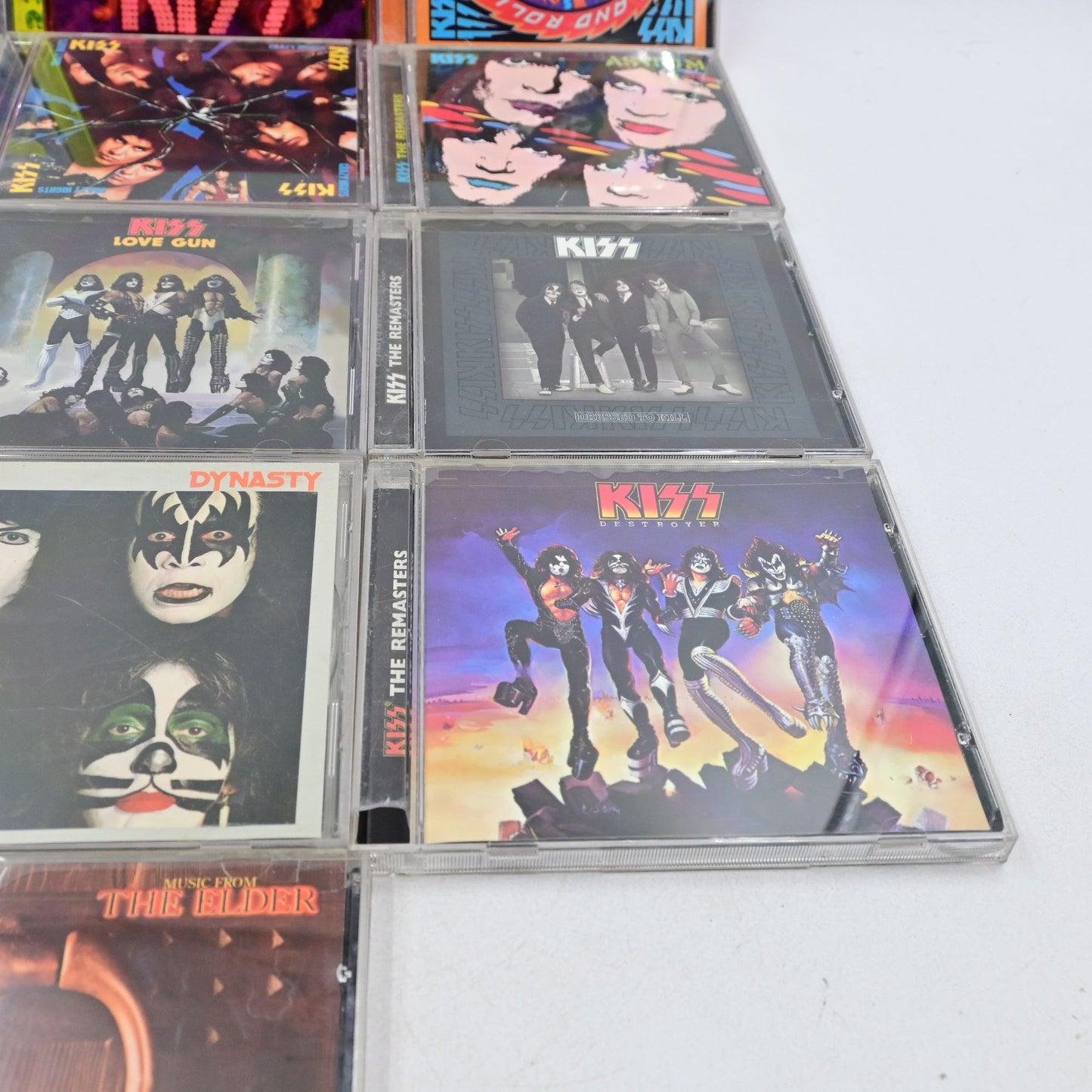 Kiss The Remasters Creatures Of The Night, Dynasty, Love Gun,Etc Cd Bundle Of 13