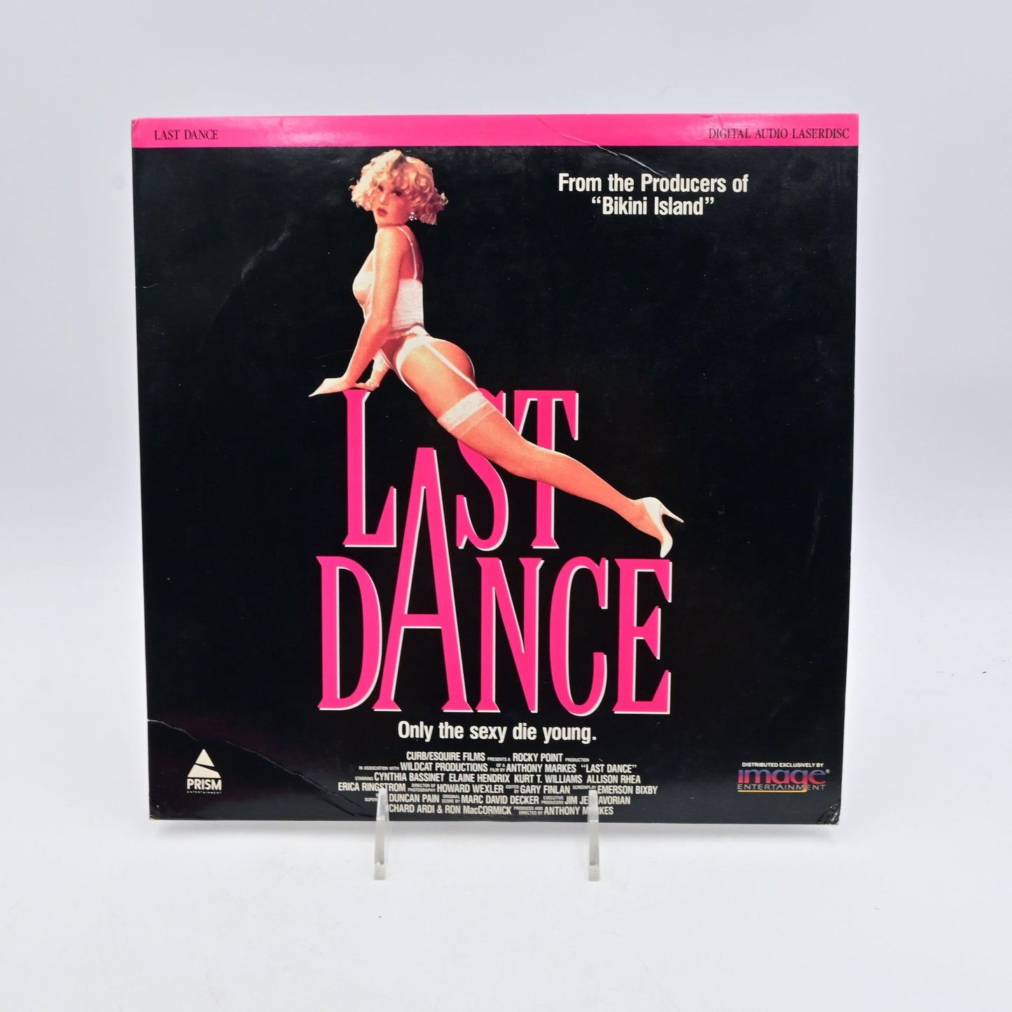 Vintage 1992 Last Dance Laserdisc