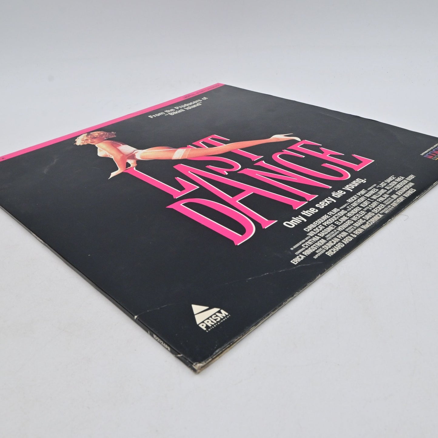 Vintage 1992 Last Dance Laserdisc