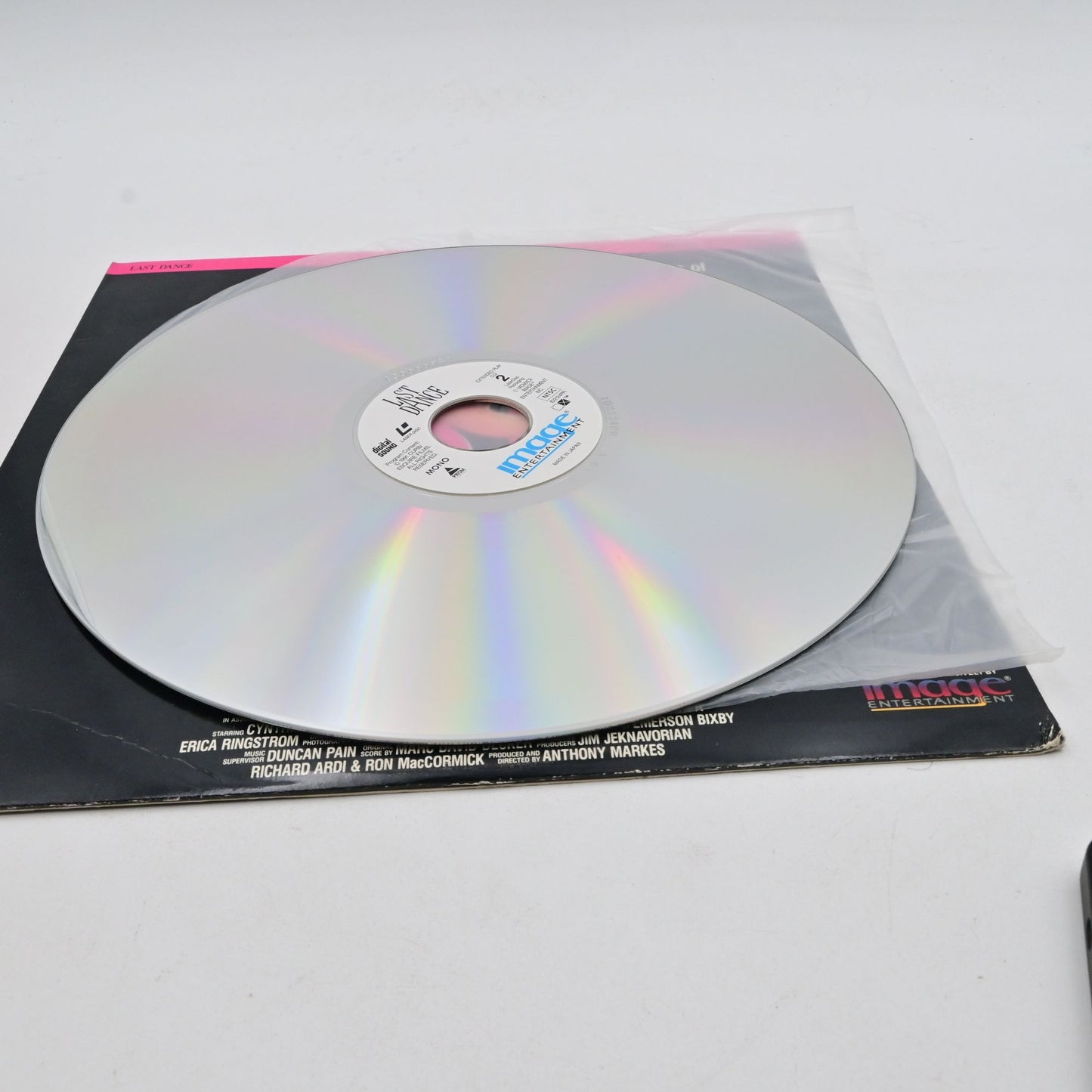Vintage 1992 Last Dance Laserdisc