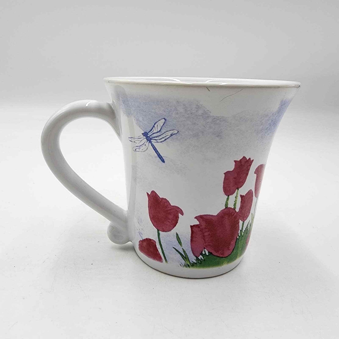Disney Winnie The Pooh Red Roses Wide Mouth Mug