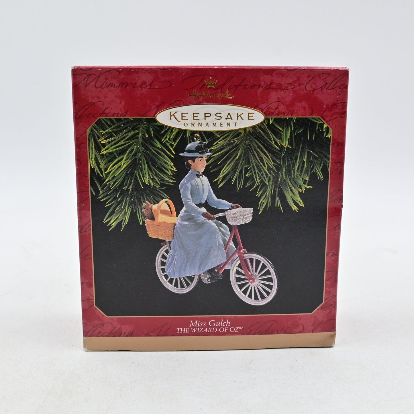 Hallmark Keepsake Wizard Of Oz Miss Gulch Christmas Ornament Vintage 1996
