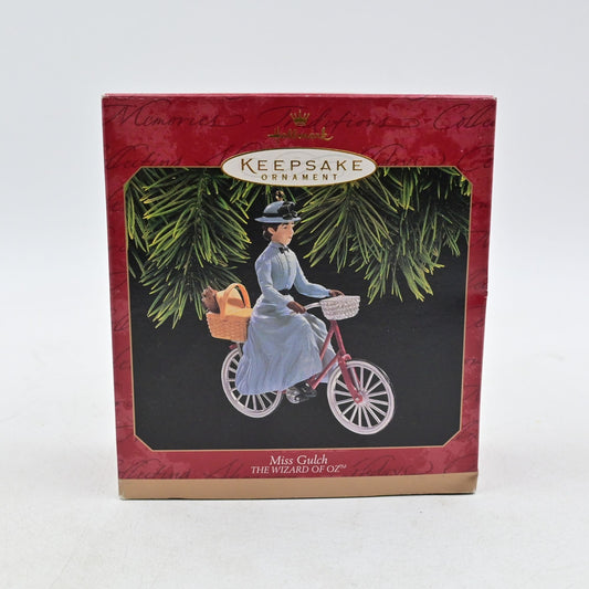 Hallmark Keepsake Wizard Of Oz Miss Gulch Christmas Ornament Vintage 1996