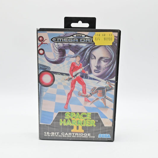 Sega Mega Drive Space Harrier II 16-Bit Cartridge Complete With Manual