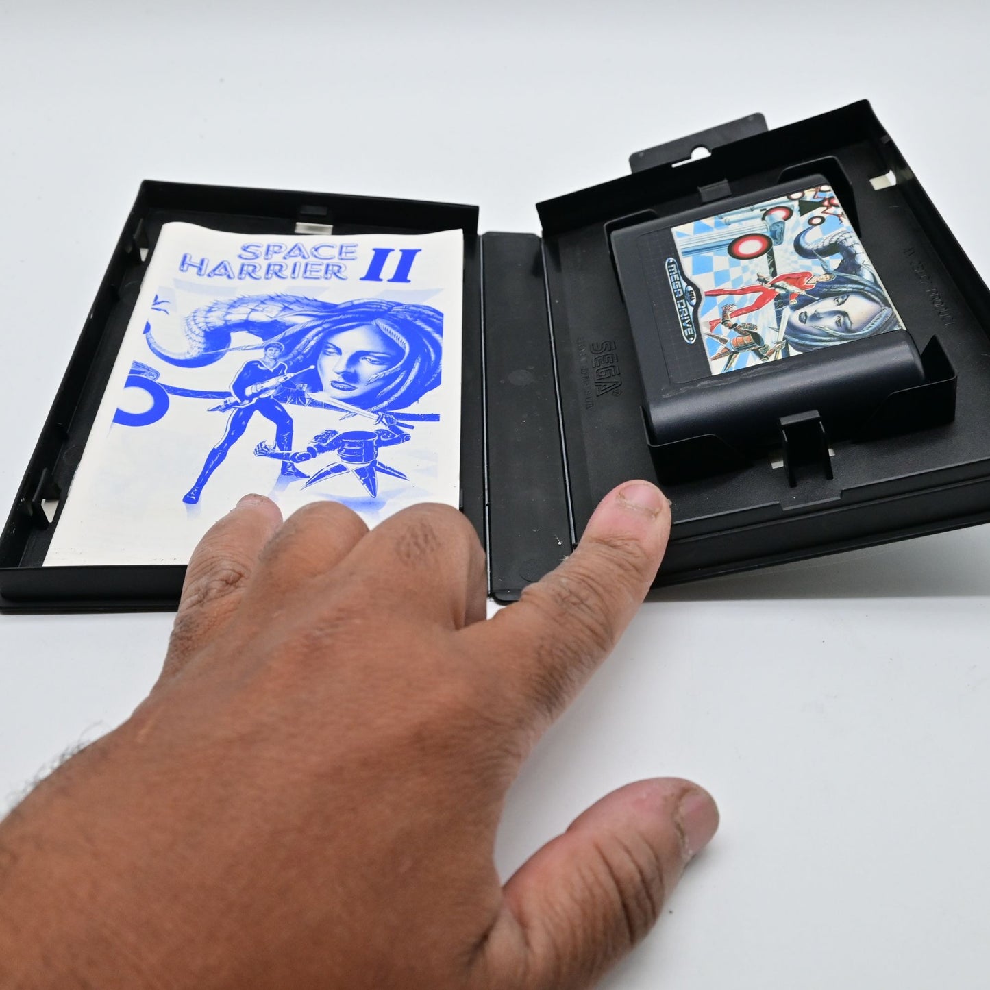Sega Mega Drive Space Harrier II 16-Bit Cartridge Complete With Manual