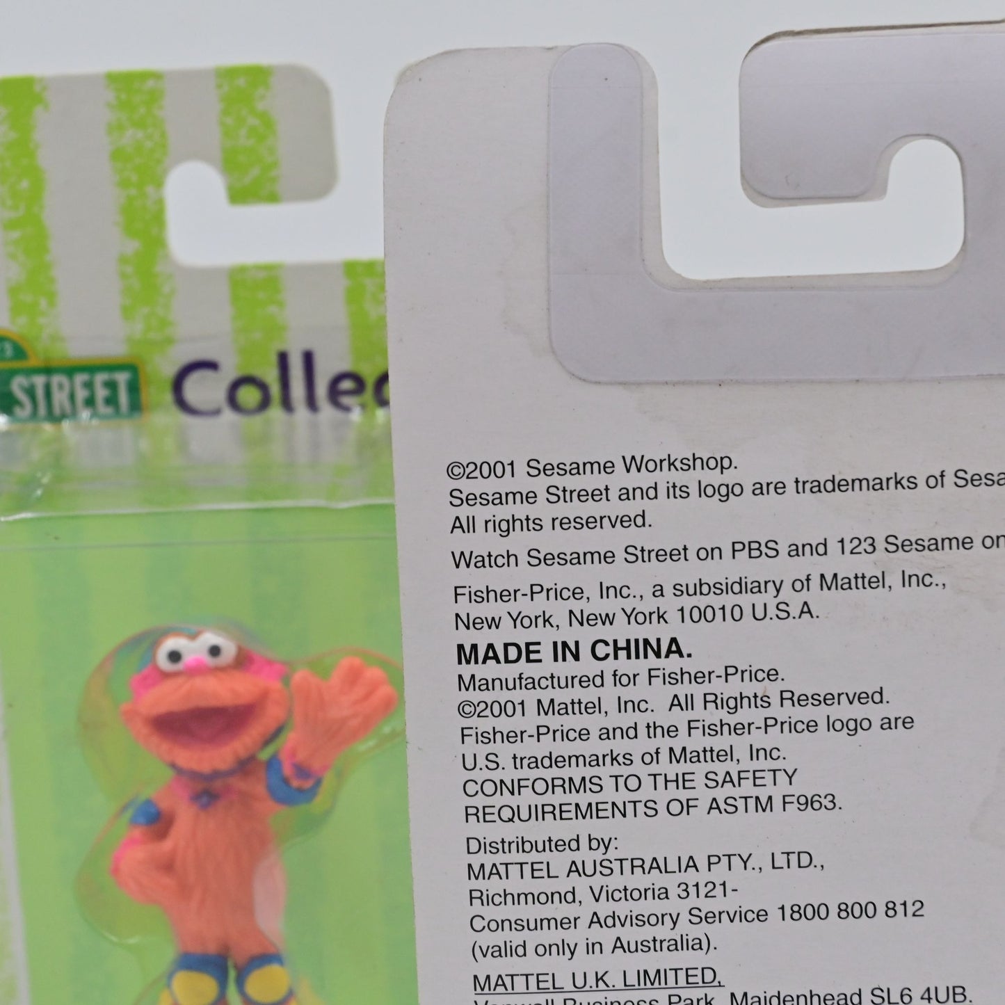 Fisher Price Sesame Street Collectible Big Bird, Ernie, Zoe Bundle Of 3