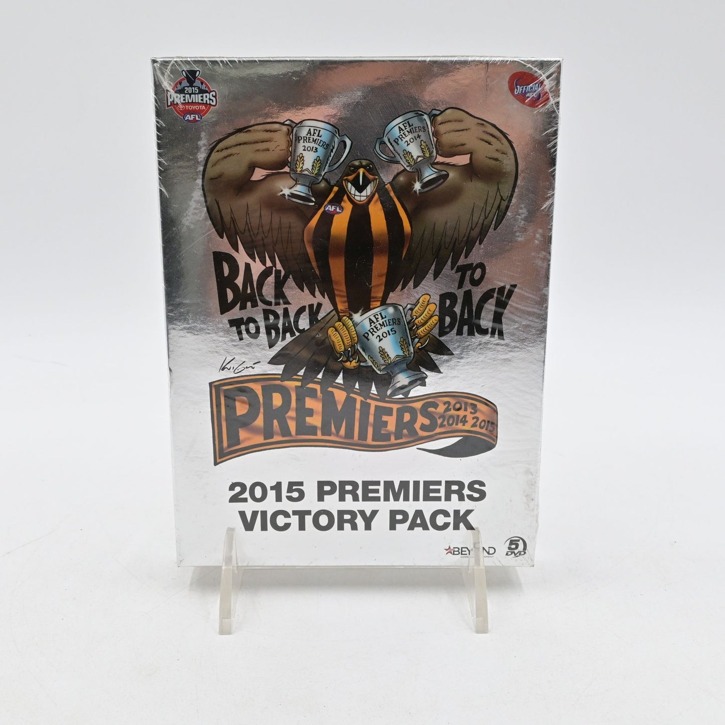 AFL Premiers Hawthorn Hawks 2015 : DVD Region 4 New Sealed