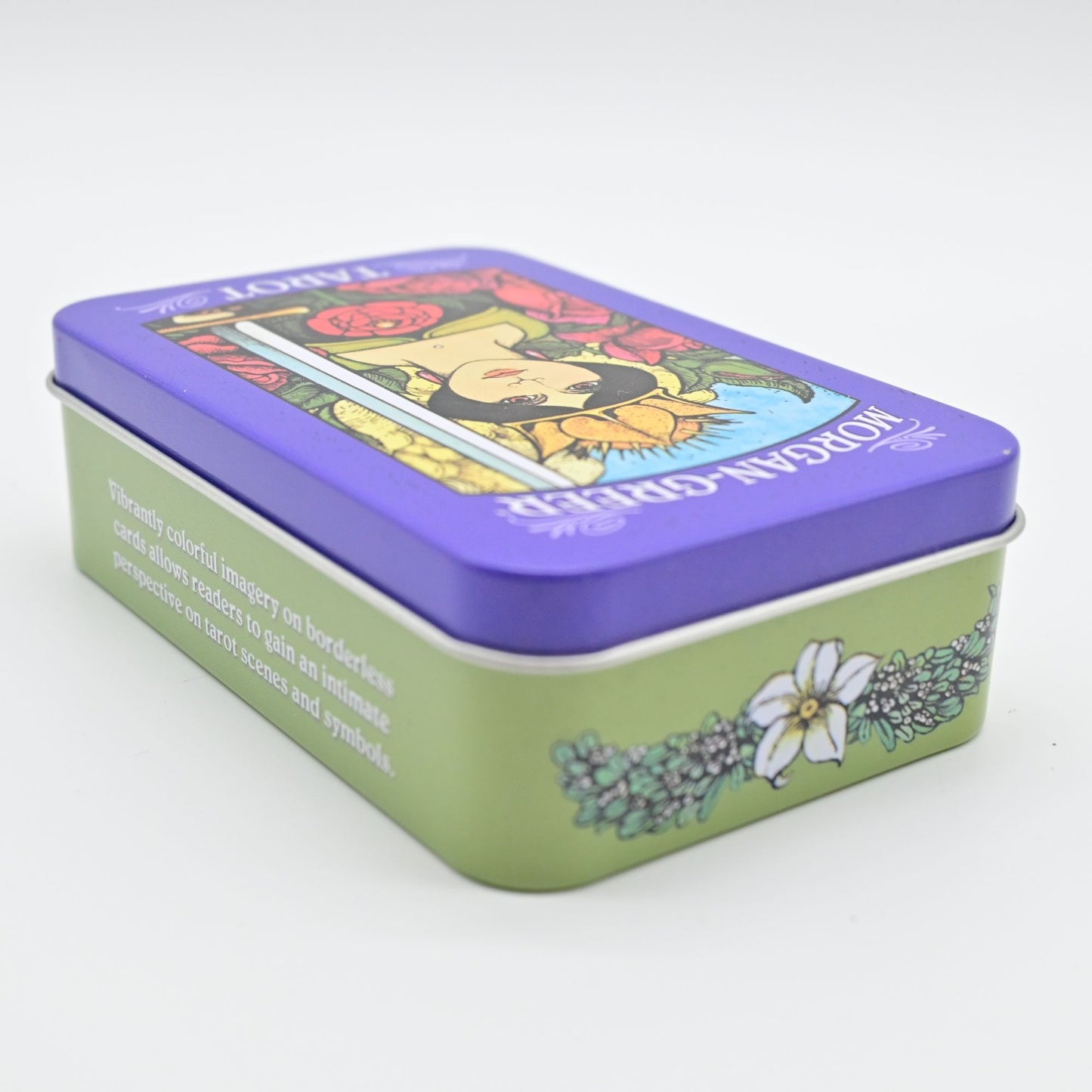 Morgan-Greer Tarot Deck Tin Box Complete Pre-owned