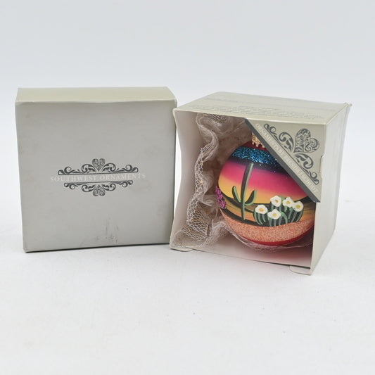 Southwest Ornaments Handpainted Brenda J Schodt Arizona Sunset