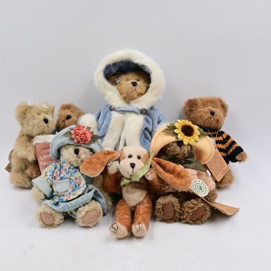 Boyds Bears & Friends Plush Bears Bundle Of 7