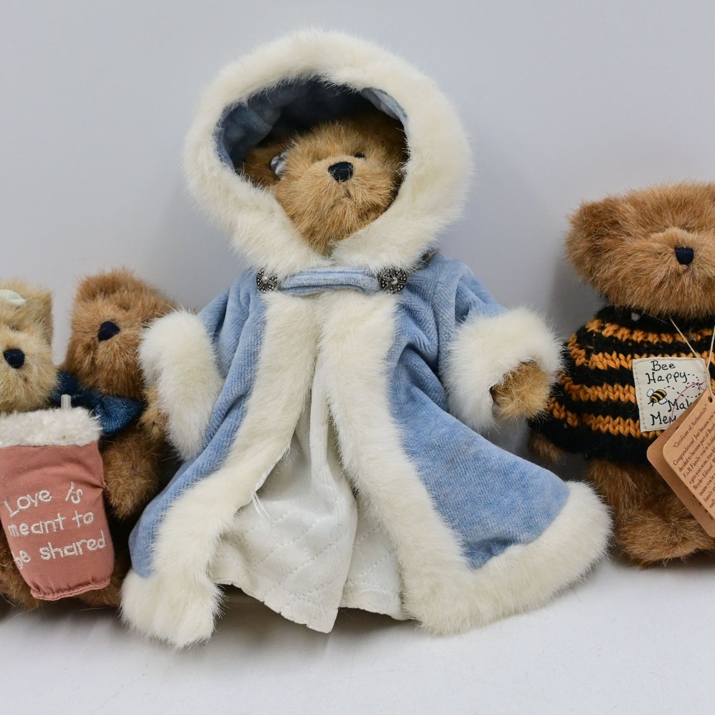 Boyds Bears & Friends Plush Bears Bundle Of 7