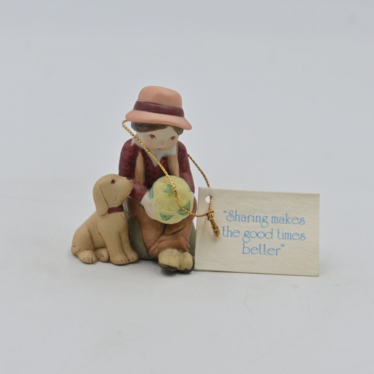 Vintage Holly Hobbie Sharing Makes The Good Times Better Figure