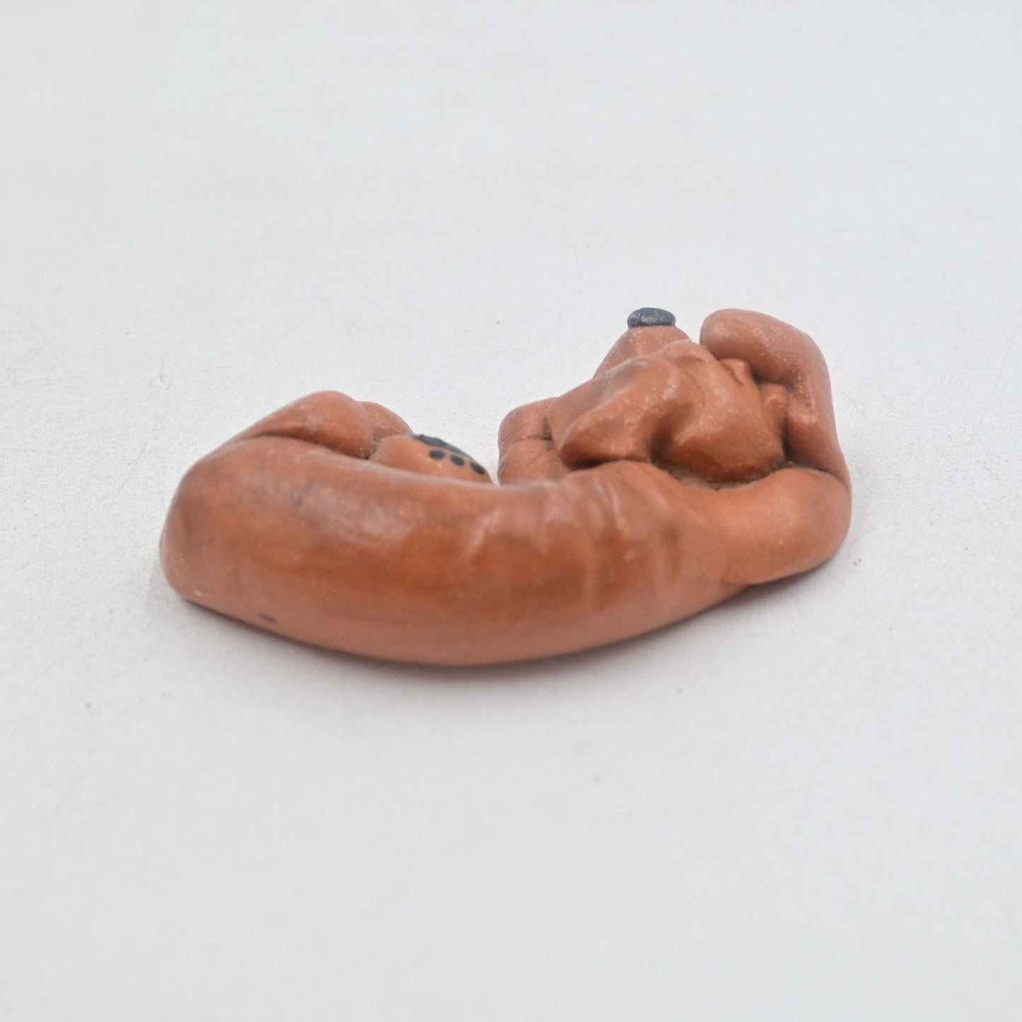 Linda Renner Sleeping Beagle Clay Figure