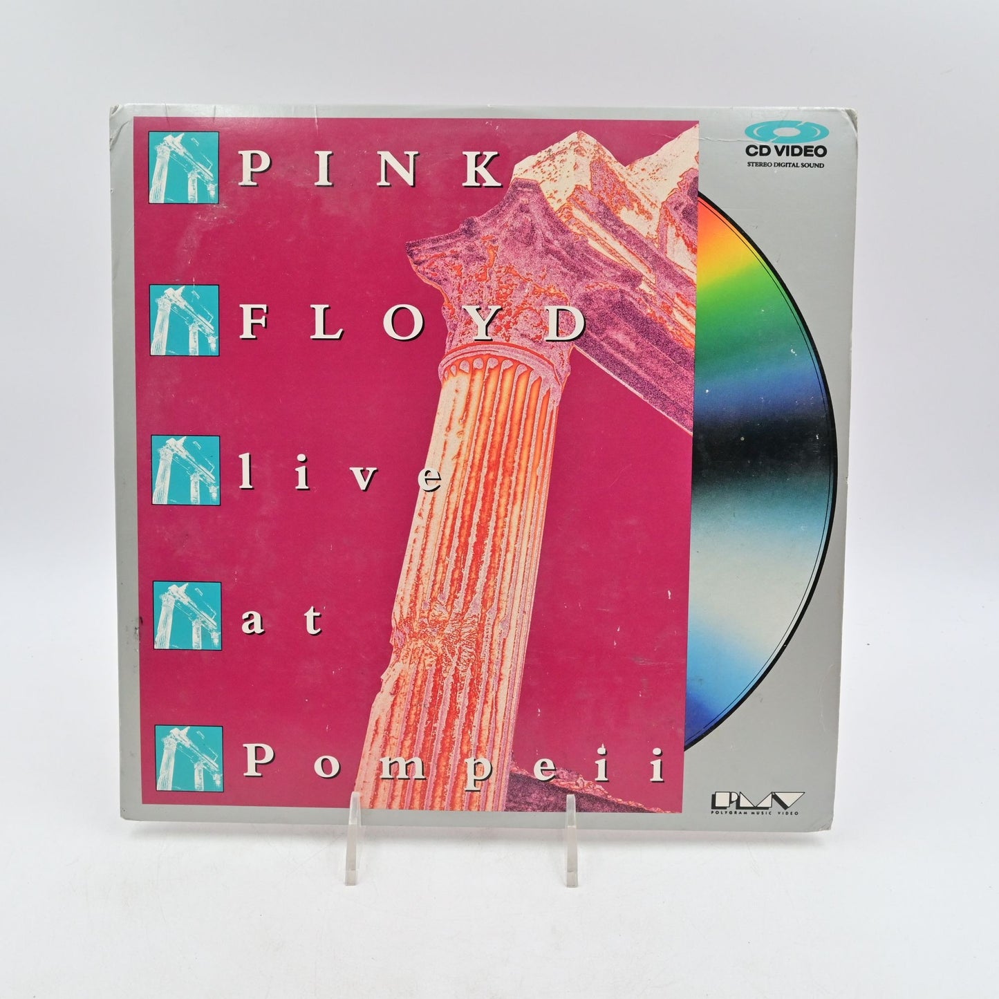Pink Floyd Live At Pompeii Laserdisc Cd Video Polygram Music 1989