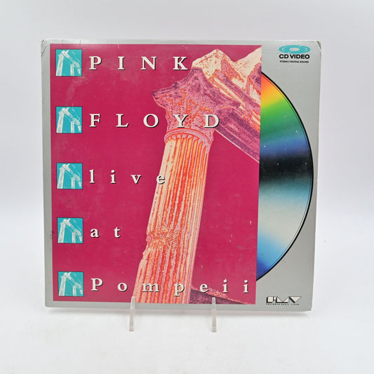 Pink Floyd Live At Pompeii Laserdisc Cd Video Polygram Music 1989