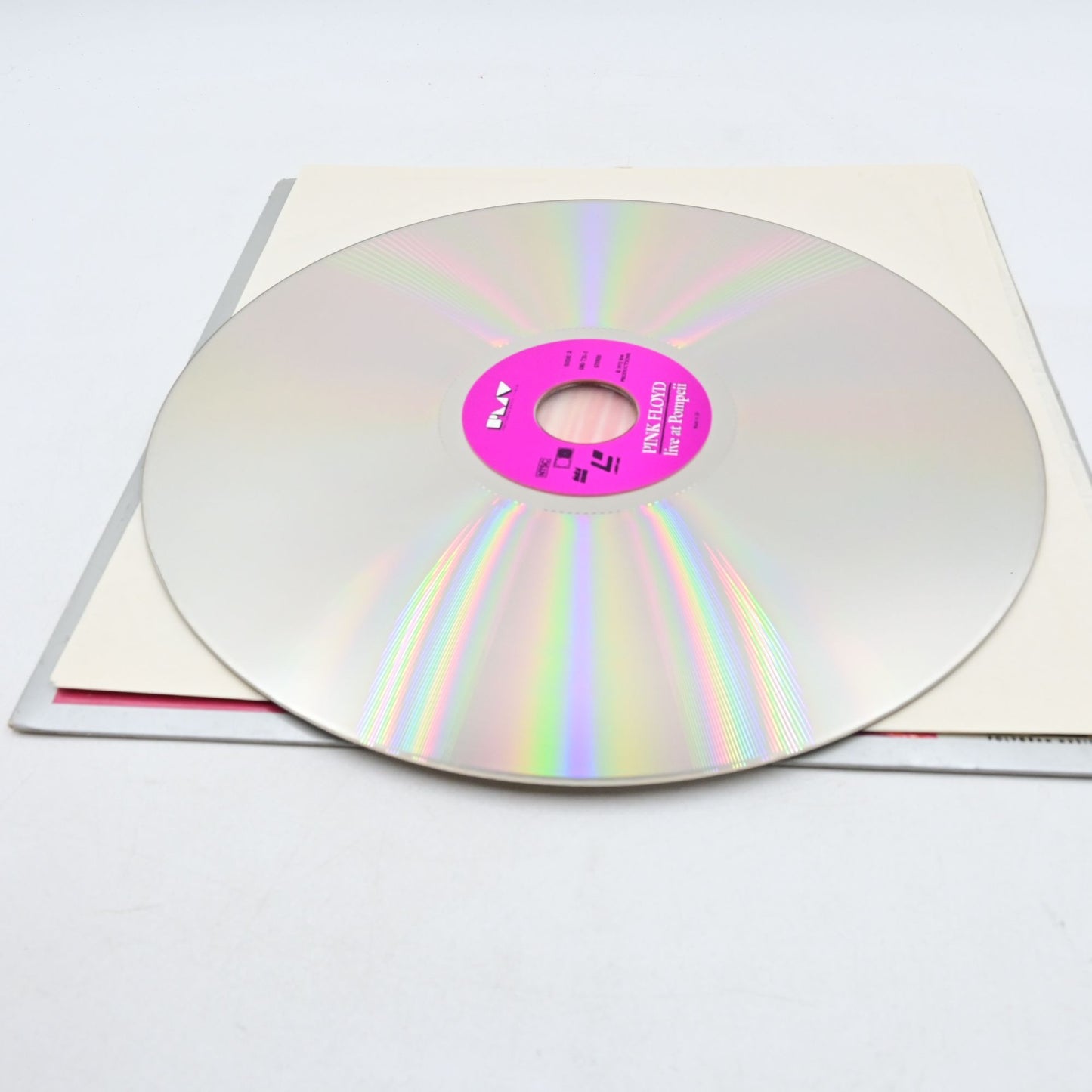 Pink Floyd Live At Pompeii Laserdisc Cd Video Polygram Music 1989