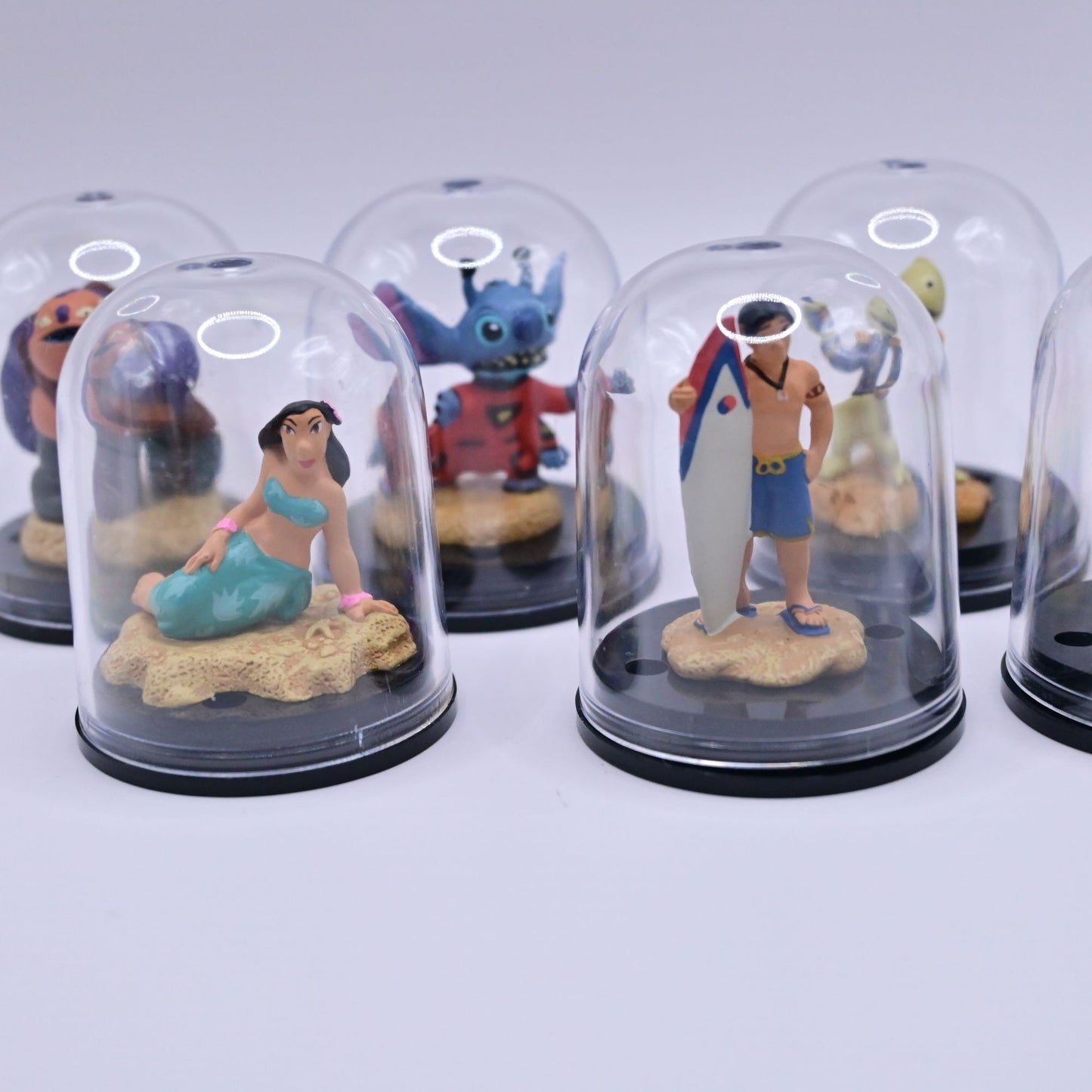 Disney Tomy Lilo & Stitch Miniature Figure Set Of 6