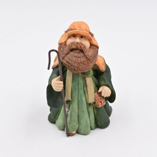 Vintage 1997 The Bethlehem Experience Seeing The Baby Shepherd Nativity Figure