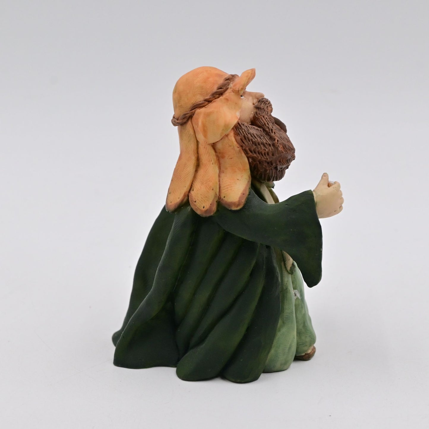 Vintage 1997 The Bethlehem Experience Seeing The Baby Shepherd Nativity Figure
