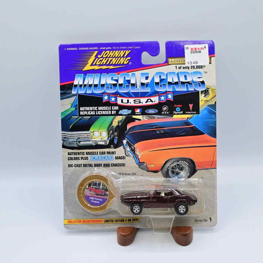 Johnny Lightning Muscle Cars U.S.A. 1969 Pontiac Firebird Maroon Vintage