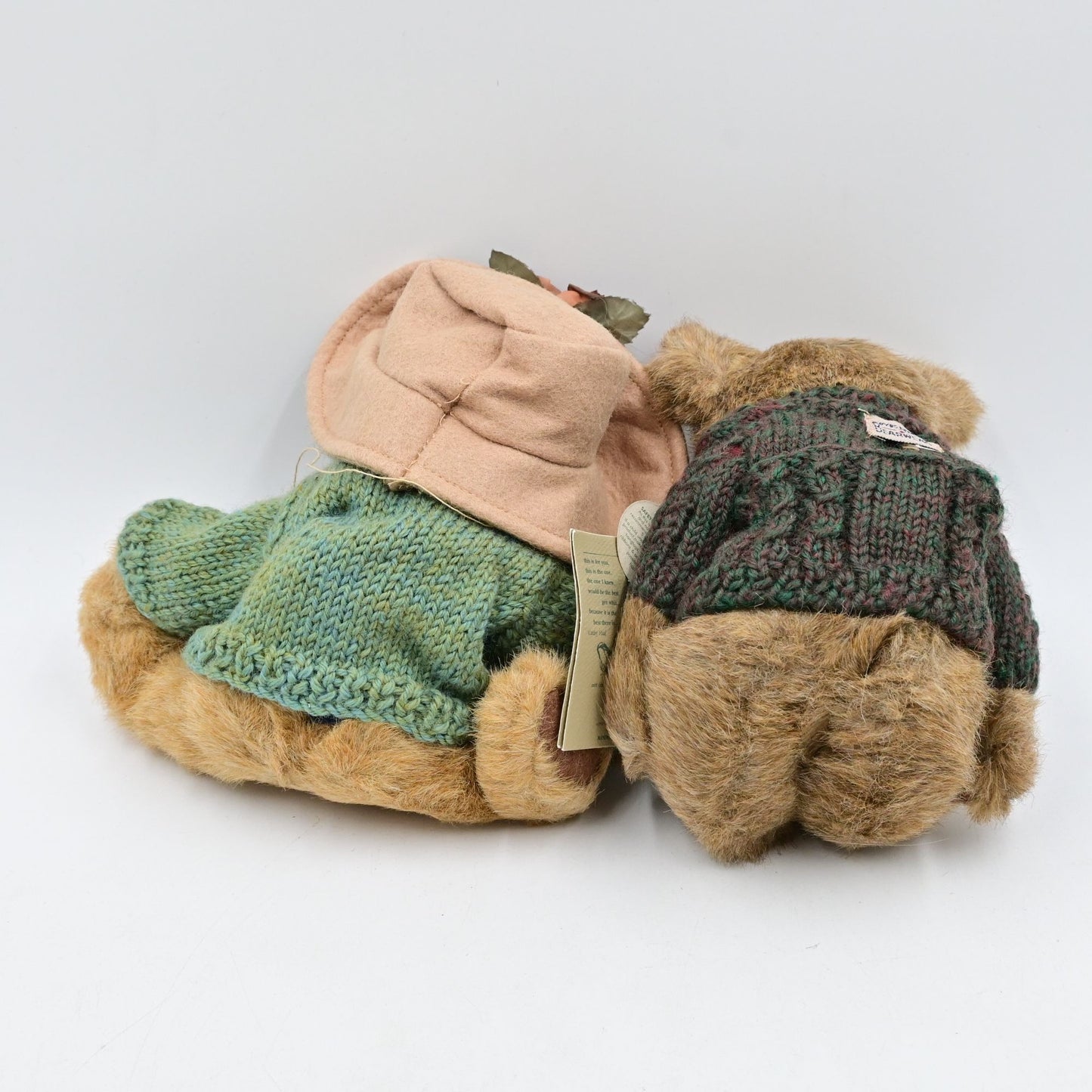 Boyds Bears Mr. & Mrs. Trumball Plush Bundle Of 2 - Vintage 1998