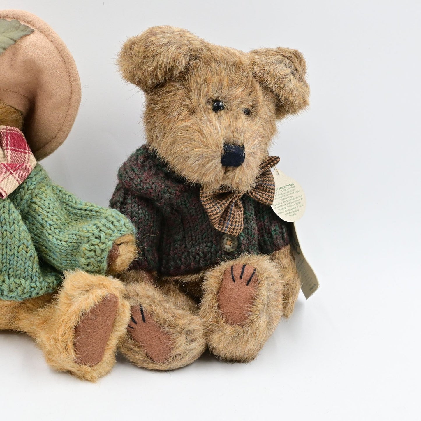 Boyds Bears Mr. & Mrs. Trumball Plush Bundle Of 2 - Vintage 1998