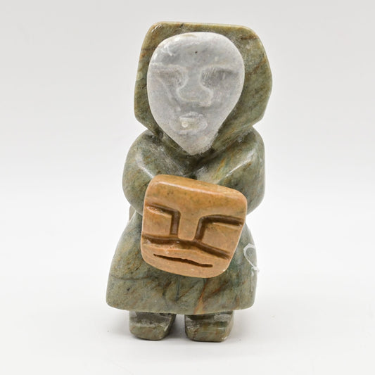 Inuit Carved Soapstone Sculpture