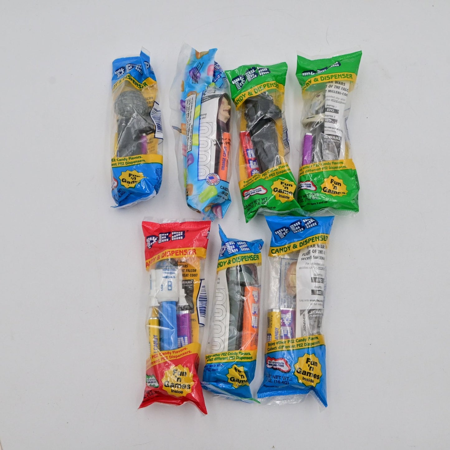 Star Wars PEZ Candy Dispensers Lot Of 7