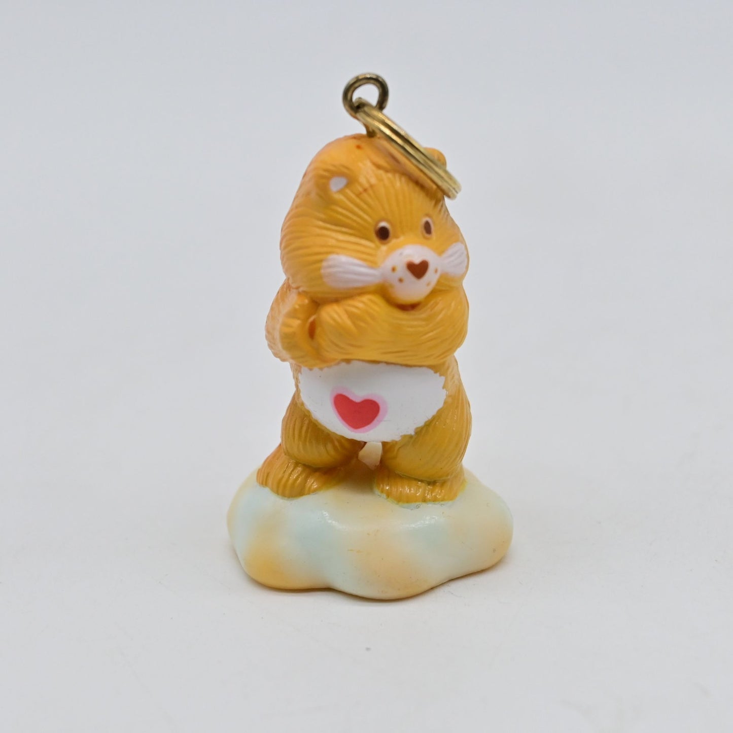 Care Bears Attachable Tenderheart Bear American Greetings Vintage Keychain Loose