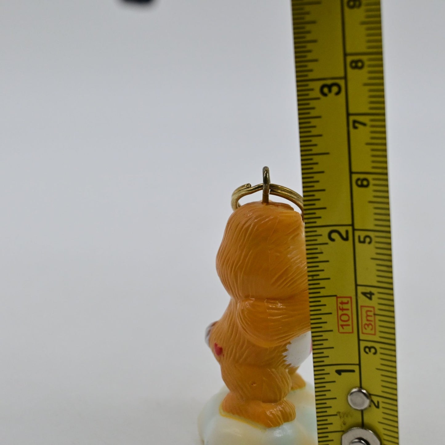 Care Bears Attachable Tenderheart Bear American Greetings Vintage Keychain Loose