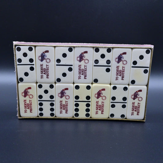 Marblelike Dominoes To Serve And Protect NOS