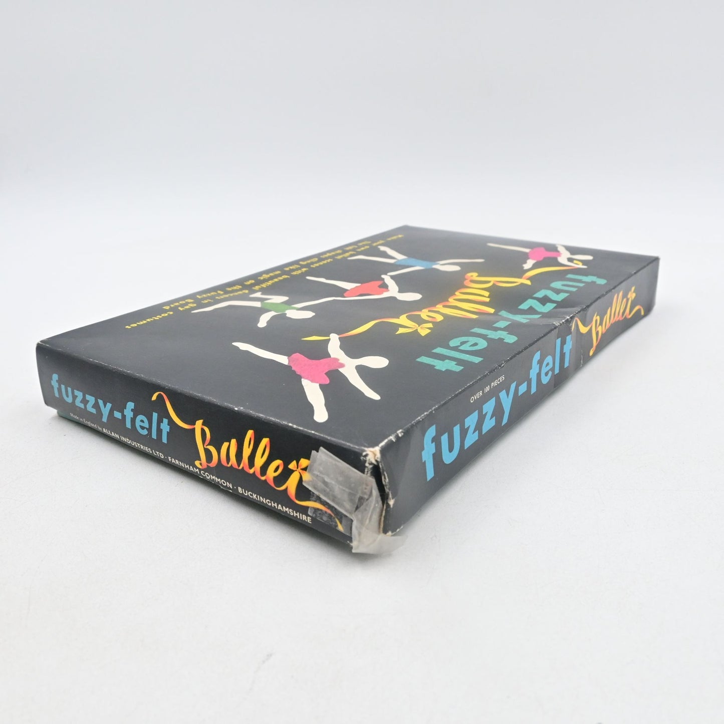Fuzzy-Felt Ballet by Allan Industries Cozy Craft MCM England Vintage 1965