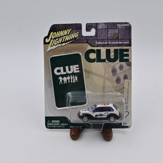Johnny Lightning Clue Mrs. White Lounge 2001 Chrysler PT Cruiser - Vintage 2004