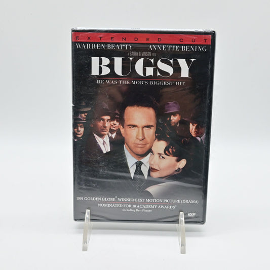 Bugsy Extended Cut Unrated DVD Warren Beatty Annette Bening New Sealed