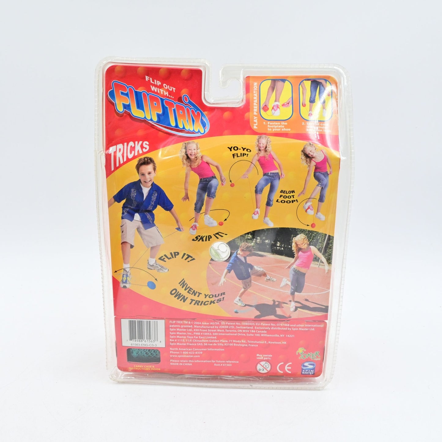 Flip Trix Fast Action Foot Game With DVD