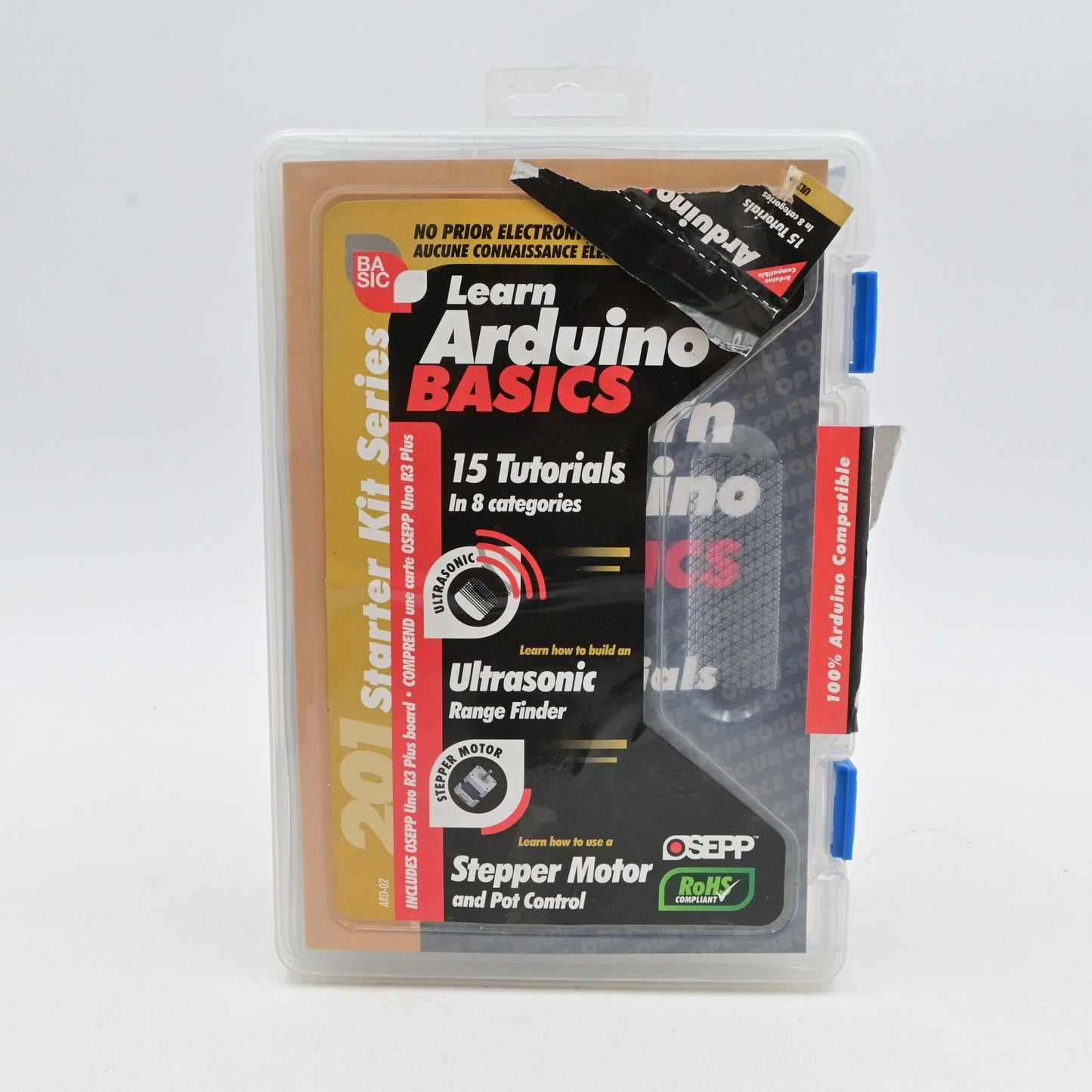 Learn Arduino Basics Starter Kit 201 Starter Kit Series New Open Box