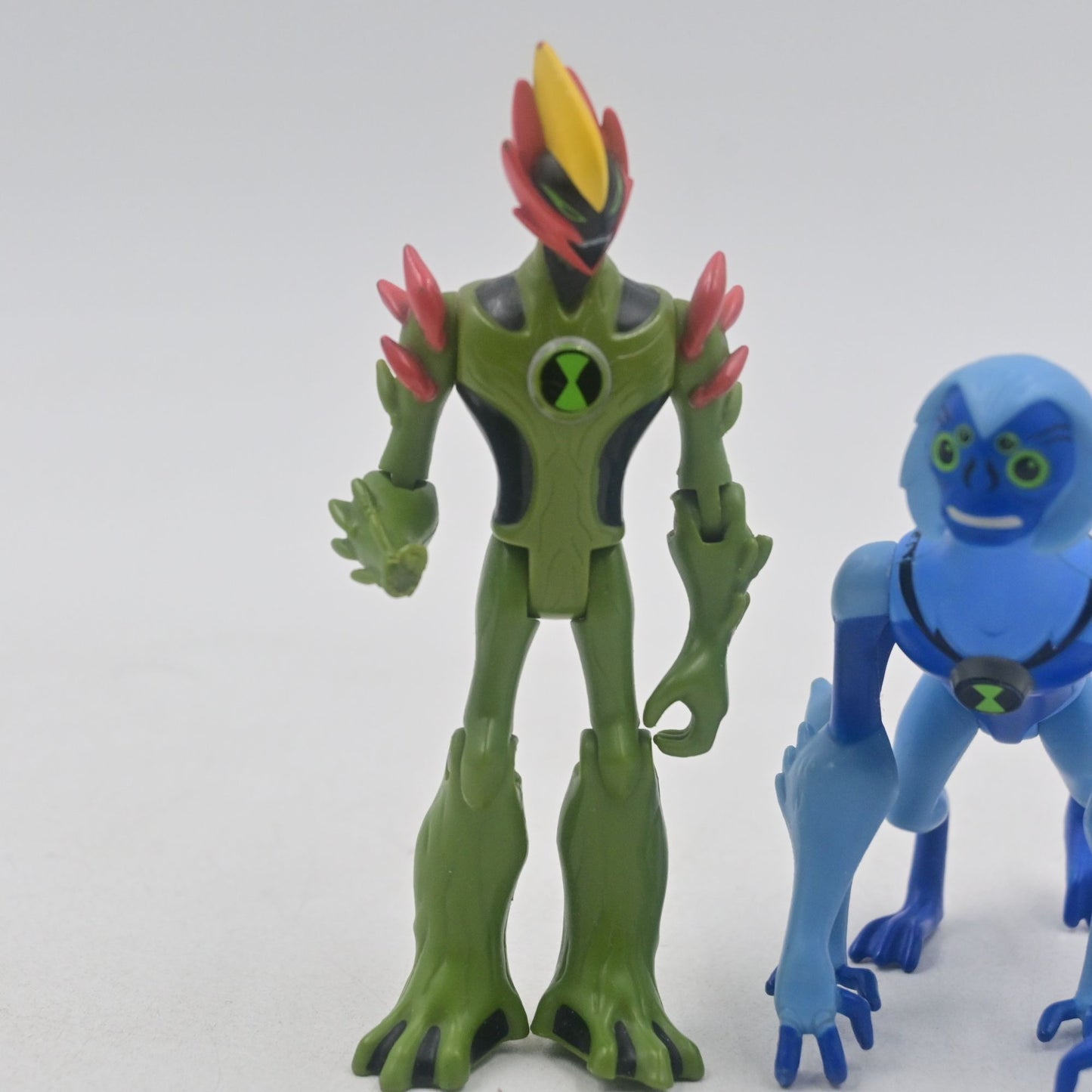 Ben 10 Swampfire & Spidermonkey Action Figures Loose Bundle Of 2