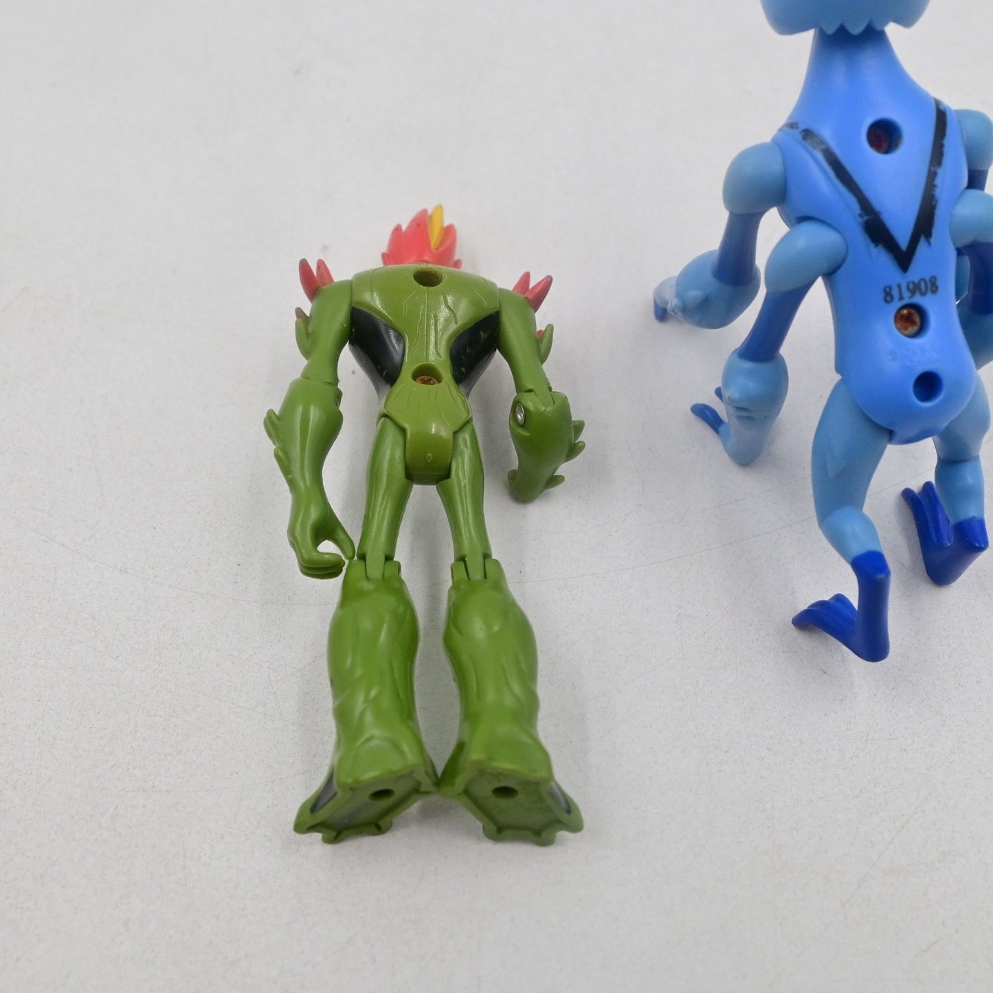 Ben 10 Swampfire & Spidermonkey Action Figures Loose Bundle Of 2