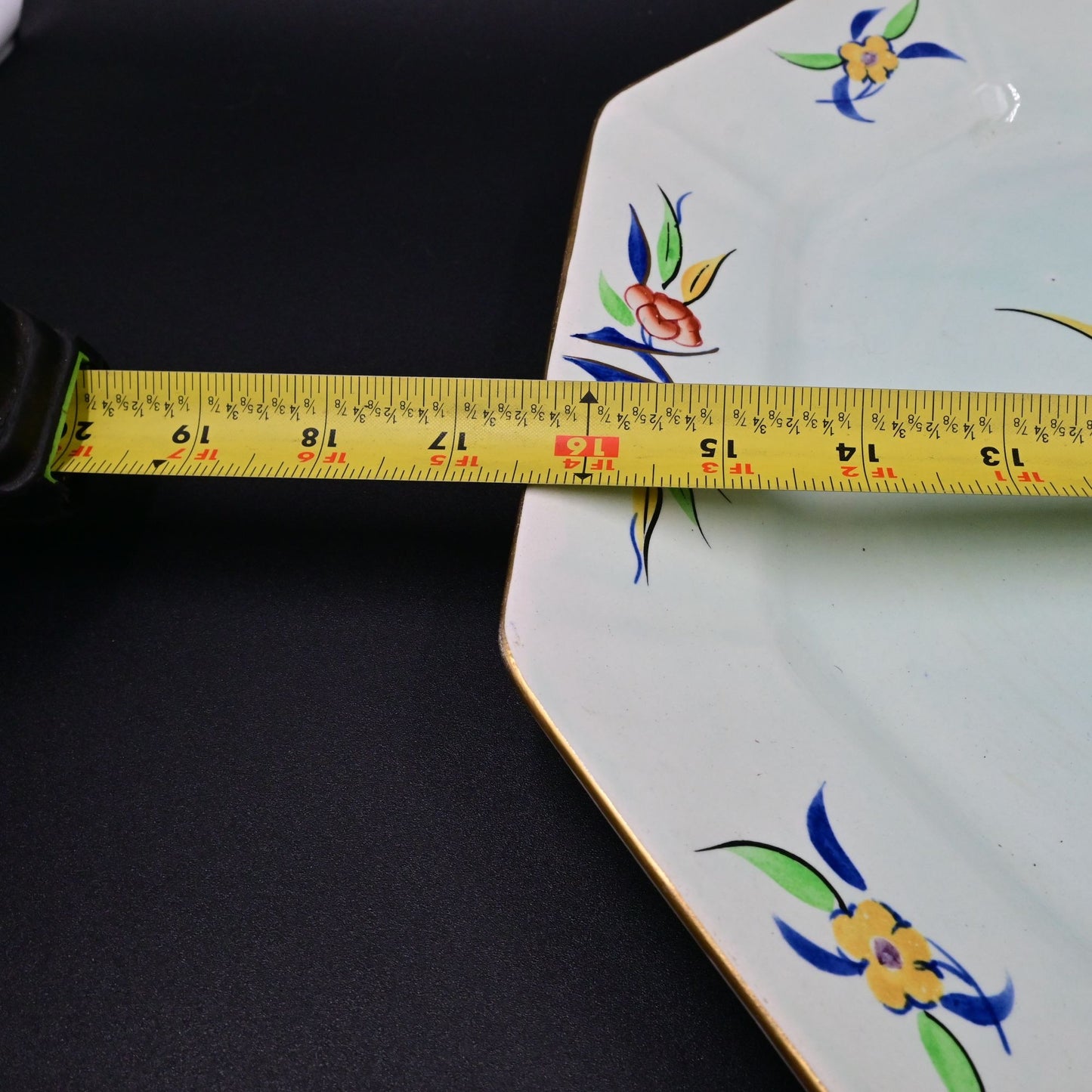 Adams & Sons England Calyx Ware Cambodia Large Serving Platter Set Of 2