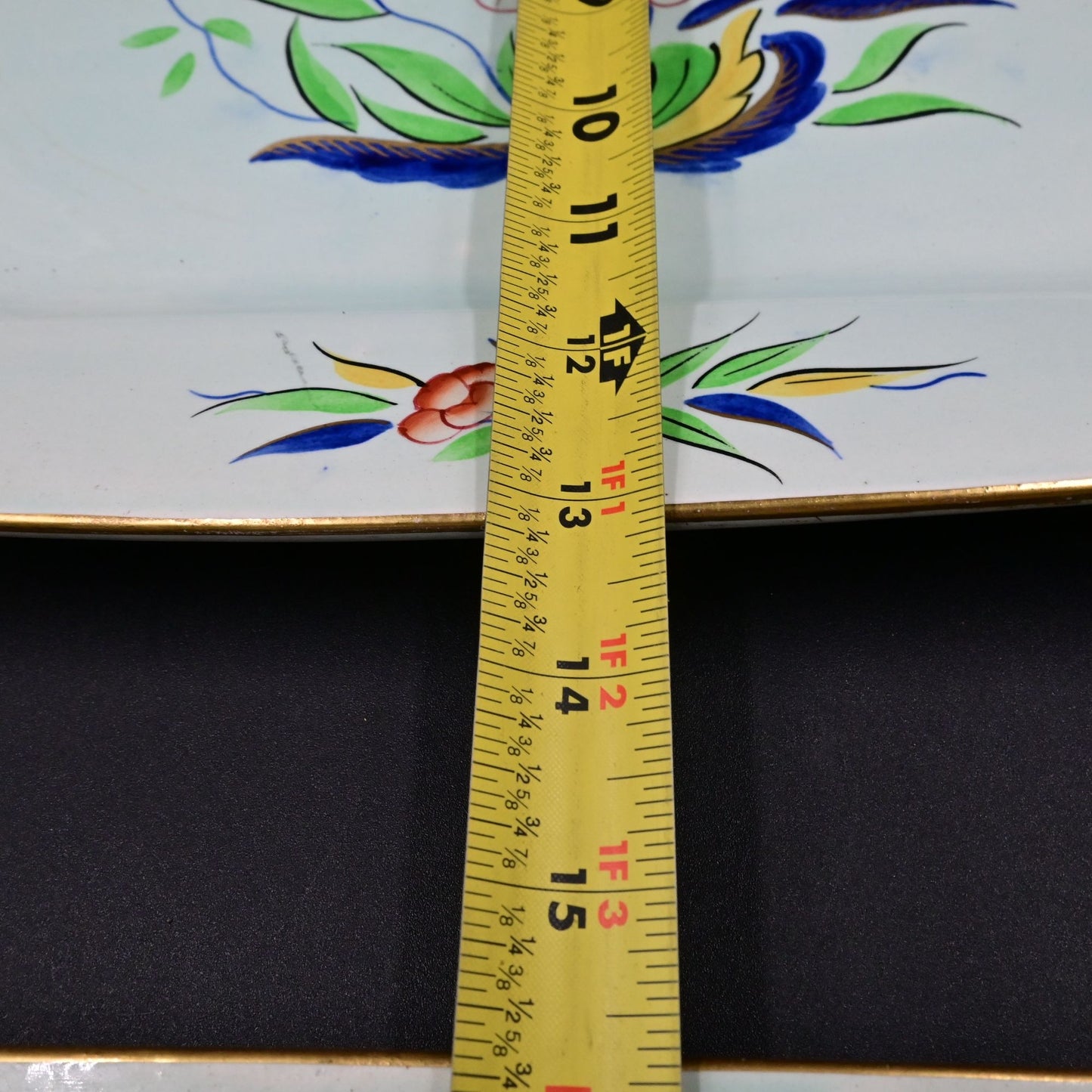 Adams & Sons England Calyx Ware Cambodia Large Serving Platter Set Of 2