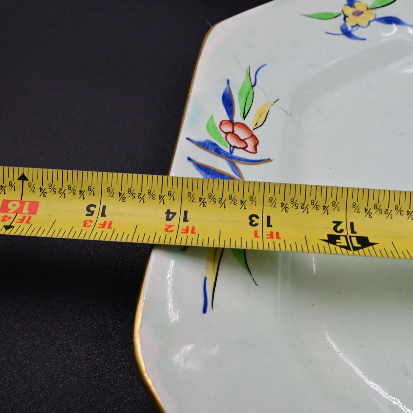 Adams & Sons England Calyx Ware Cambodia Large Serving Platter Set Of 2